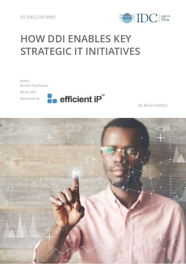 How DDI Enables Key Strategic IT Initiatives